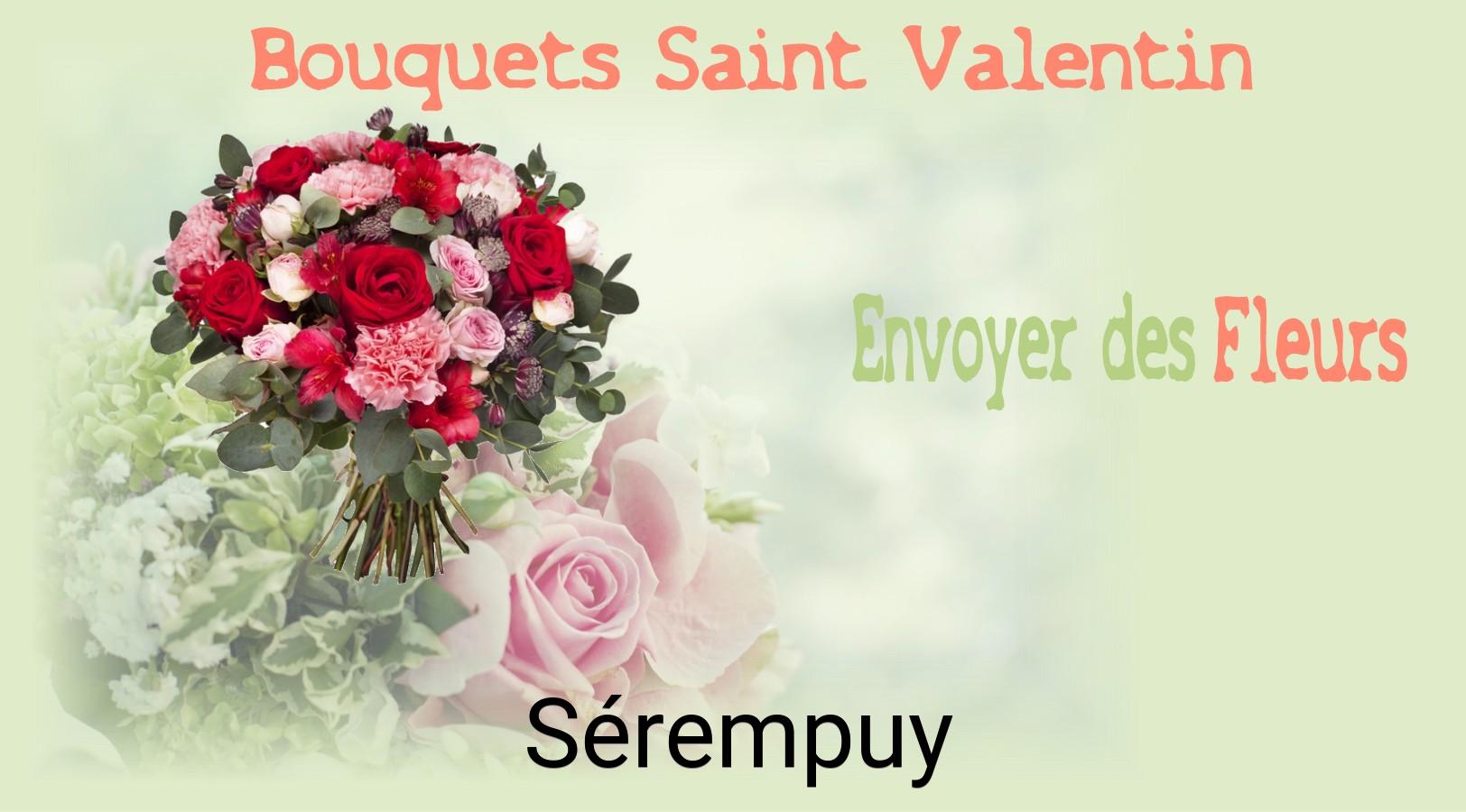 Roses de Saint-Valentin livrées à Sérempuy